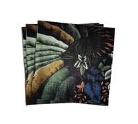 Zelten 2 Capas 20 Servilletas de Color Para la Fiesta de Té de Bodas F (Dark Rainforest, 1)