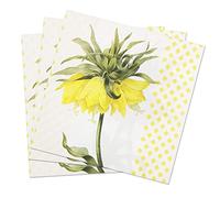 Zelten 2 Capas 20 Servilletas de Color Para la Fiesta de Té de Bodas F (Fritillaria Imperialis, 1)