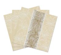 Zelten 2 Capas 20 Servilletas de Color Para la Fiesta de Té de Bodas F (Lily, 1)