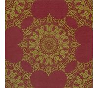 Zelten 2 Capas 20 Servilletas de Color Para la Fiesta de Té de Bodas (Sol Dorado, 1 Pack)