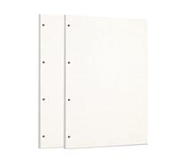 Zelten 2 Paquetes A4 90 Hojas/180 Páginas Papel Perforado de Hoja Suelta Recambios de Papel para Carpeta Personal Organizador Diario Cuaderno Rellenable Planificador