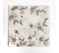 Zelten Servilletas de Papel de Colores, 20 Servilletas Shabby Chic para Boda, Cena, Partido del Té, despedida de soltera/bebé (Retro Vine)