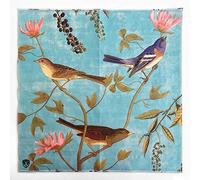 Zelten Servilletas de Papel de Colores, 20 Servilletas Shabby Chic para Boda, Cena, Partido del Té, despedida de soltera/bebé (Floral Birds Retro Vine)