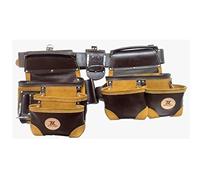Zeluga ZL112TB Heavy Duty Leather Framer Tool Bag Set, aceite curtido