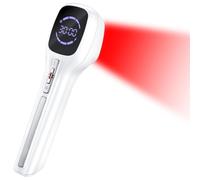 Zelvory Dispositivo de terapia de luz roja para humanos y perros, terapia de luz infrarroja para alivio del dolor corporal, dispositivo de terapia láser frío de mano para articulaciones y dolor