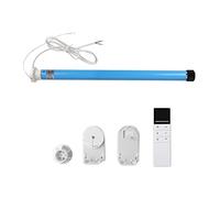 zemismart DIY Smart Blinds WiFi Motorized Roller Shades Tubular Motor Kit,Remote Control Echo Voice Tuya App Timer (For OD 32mm Tube,with 2-Channel Remote)