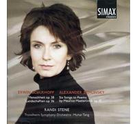 Zemlinsky - Erwin Schulhoff: Menschheit; Lanschaften; Alexander Zemlinsky: Six Songs