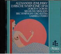 ZEMLINSKY-LYRISCHE SYMPHONIE OP.18