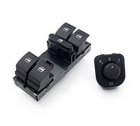 ZEMNLO Botón de interruptor control ventana espejo lateral, for VW, Jetta Mk5, Golf 5 6, Passat B6 CC 1K0 959 565H 1K4 857 Botón del espejo interior del coche