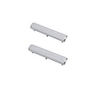 ZEMNLO For Porsche, for Cayenne, 2018-2021 Interior A/C Aire Acondicionado Salida de ventilación Tab Clip Kit de reparación Tira embellecedora Clip para pestaña de ventilación(2 PCS)