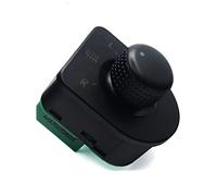 ZEMNLO Interruptor de espejo lateral con perilla ajuste izquierdo, for Volkswagen, VW, Golf, Beetle, Bora, Passat 1J1 959 565 Botón del espejo interior del coche