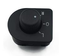 ZEMNLO Interruptor de espejo lateral con perilla ajuste izquierdo, for Volkswagen, VW, Passat B5, Golf 4, Bora, 1J1 959 565D Botón del espejo interior del coche
