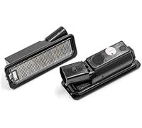 ZEMNLO Lámpara de matrícula LED Blanca for VW, Amarok, Passat, CC, Golf7, Passat, B7/B8, Beetle, Polo, Scirocco y EOS. luz de matrícula de Coche