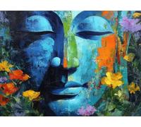 Zen 5D Kit Diamond Painting Cuadrado, Pintura de Diamantes Cuadrada, Completo Taladro Dibujo Manualidades, Adultos Niños Divertido Art Bricolaje, Para Decoración De Pared Del Hogar 70x90cm H-68