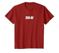 Zen AF Camiseta, Niños, Arándano, 6 años