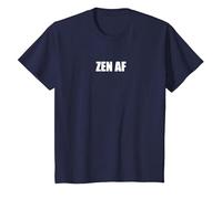 Zen AF Camiseta, Niños, Azul Marino, 10 años