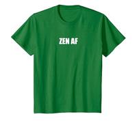 Zen AF Camiseta, Niños, Verde Kelly, 10 años