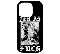 Zen as FCK - Tigre - Estética gótica vanguardista Carcasa para iPhone 14 Pro
