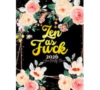 Zen as Fuck: 1-Year Monthly Sweary Planner For Women | 12 Months January to December Calendar Schedule Yearly Goals & To do List with Motivational ... Floral Design | Large Size 8.5 x 11 inches