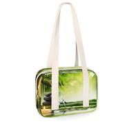 Zen Bamboo - Pequeñas bolsas de deporte japonesas de bambú, minibolsa de gimnasio, ligera, casual, bolsa organizadora de deportes para niños, niñas, niños, mujeres y hombres