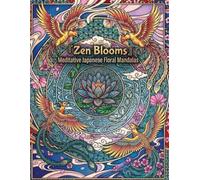 Zen Blooms: Meditative Japanese Floral Mandalas