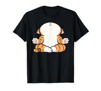 Zen Cat Yoga Pose Lindos Amantes de los Animales Camiseta