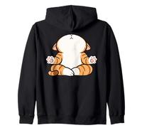 Zen Cat Yoga Pose Lindos Amantes de los Animales Sudadera con Capucha