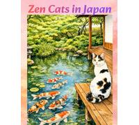 Zen Cats in Japan: Serene Japanese Scenes to Color for Calm & Mindfulness (Mindful Zen Cats)