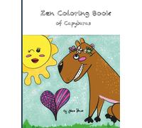 Zen Coloring Book of Capybaras