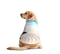 Zen Design - Camiseta de manga para perro, con estampado de mariposa, divertida ropa para mascotas, lavable a máquina, chaleco para perros medianos y grandes