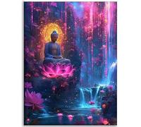 Zen Diamond Painting Misterio Diamond Painting adultos 50x70cm ,Pintar Por Numeros Adultos Manualidades ,Bordado Kit Completo Cuadro Diamantes ,Dibujos Con Diamantes Art ,Decoracin del Hogar C-Q471