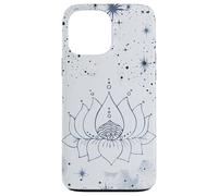 Zen Energy Blue Vibes Mindfulness Símbolos espirituales Mandala Carcasa para iPhone 13 Pro Max