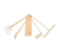 Zen Garden Tool Bamboo Rakes Set for Zen Sand Garden 5Pcs Miniature Kit