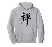 Zen Kanji Design Filosofía Japonesa Estética Minimalista #2 Sudadera con Capucha