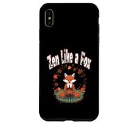 ZEN LIKE A FOX espiritualidad meditación yoga para espiritual Carcasa para iPhone XS Max