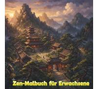 Zen-Malbuch für Erwachsene: Beruhigende achtsame Motive, Buddha-Kunst, Mandalas und friedliche Szenen zur Entspannung