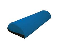 Zen - Medio Rodillo Pilates Grande de camillas de Masaje y Fisioterapia 60 x 23 x 11cm - Medio Rodillo Espuma para pies y Rodillas Medio Rodillo Yoga de posicionamiento Dorsal y Lateral Azul Rey