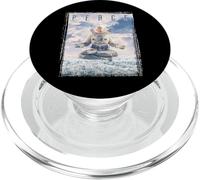 Zen Meditación Ciencia ficción Yoga Astronauta Ciencia Ficción Paz PopSockets PopGrip para MagSafe