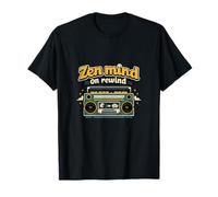 Zen Mind on Rewind Chill Vibes - Gráfico de Casete Camiseta