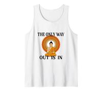 Zen Motivacional La única Salida es hacia Dentro y a Camiseta sin Mangas