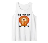 Zen Motivacional La única Salida es hacia Dentro y a Camiseta sin Mangas