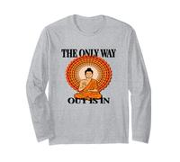 Zen Motivacional La única Salida es hacia Dentro y a Manga Larga