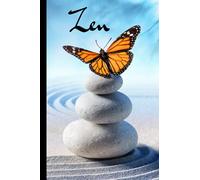 Zen notebook: Write down your peaceful thoughts in this simple zen journal with lined pages, nice zen gift