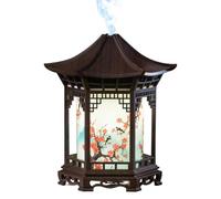 Zen Pavilion Lantern Adjustable - Pagoda Shape Two Color Lights Set, Chinese Night Lantern Decorative Lamp, Indoor Outdoor Bedroom Living Room Office House Decor Light for Men Women Use