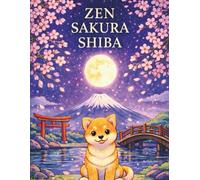 ZEN SAKURA SHIBA: A Relaxing Japanese Shiba Coloring Book