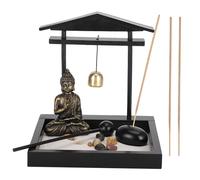 Zen Style Buddha Sand Tray Decoration Innovative Home Living Room Ornament Resin Craft (1906)
