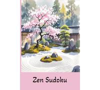 Zen Sudoku Mini Puzzle Book | 6x9 inches, 110 pages | 50+ puzzles...Gift for Travel, Holidays, and Free Time and Relaxation |Solutions Included: Relaxing Pocket Sudoku Puzzle Book
