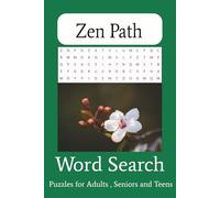 Zen Word Search: Word Searches with Easy to Read Print about Zen, Relaxation, Calm and More| 6x9 inches, 110 pages| 50+ Puzzles... Gift for Vacations, Holidays and Free Times