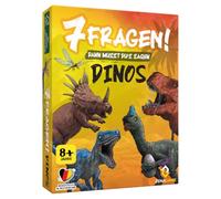 ZENAGAME 3162021 7 Preguntas. Entonces Tienes Que Decir Que Dinos, Juego de Preguntas de Dinosaurios a Partir de 8 años, Juego de Preguntas para niños, Juego de conocimientos para niños
