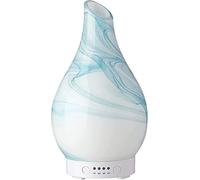 Zen'Aroma Difusor de Aceite Esencial Yangtze - Difusor ultrasónico de aromaterapia en frío - Difusor eléctrico humidificador - Cristalería con diseño Decorativo e iluminación LED Personalizable